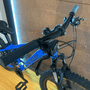 Bicicleta Oggi Hacker Aro 24 Tourney 21v Azul e Preto e Amarelo