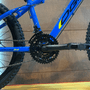 Bicicleta Oggi Hacker Aro 24 Tourney 21v Azul e Preto e Amarelo