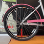 Bicicleta Dalannio Beach Retro Feminina Aro 26 Brancaㅤㅤ