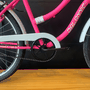 Bicicleta Dalannio Beach Retro Feminina Aro 26 Rosa Chiclete