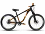 Bicicleta A26 Hupi Naja V9 Kit Single Preto/Laranja