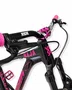 Bicicleta a26 hupi naja v9 single preto/rosa