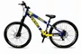 Bicicleta Viking Tuff 25 Aro 26 Shimano Tourney 21v Azul Escuro e Amarelo