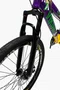 Bicicleta Viking Tuff 25 Aro 26 Shimano Tourney 21v Roxa, Verde e Amarelo