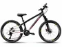 Bicicleta a26 viking tuff-44 peak 21v preta/branca/rosa