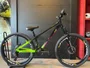 Bicicleta a26 viking tuff 44 peak 21v preta/verde/rosa