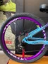 Bicicleta a26 viking tuff-44 peak 21v roxa/azul/laranja