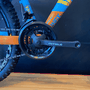 Bicicleta Vikingx Tuff 25 Aro 26 Shimano 21v Azul e Laranja e Amarelo