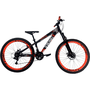Bicicleta Vikingx Tuff 25 Shimano 21v Aro 26 Azul e Laranja e Branca