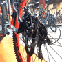 Bicicleta Vikingx Tuff 25 Shimano 21v Aro 26 Azul e Laranja e Branca