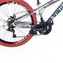 Bicicleta Vikingx  Aro 26 Tuff 25 Shimano 21V Prata Azul e Vermelho