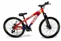 Bicicleta VikingX Tuff 25 Aro 26 Shimano Tourney 21v Vermelho, Branco e Azul