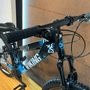 Bicicleta Vikingx Tuff 25 Aro 26 Shimano 21v Preto e Azul