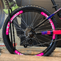 Bicicleta VikingX Tuff 25 Aro 26 Tourney 21v Preto e Rosa