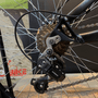 Bicicleta VikingX Tuff 25 Aro 26 Tourney 21v Preto e Rosa