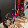 Bicicleta VikingX Tuff 25 Aro 26 Tourney 21v Preto e Rosa