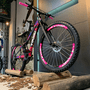 Bicicleta VikingX Tuff 25 Aro 26 Tourney 21v Preto e Rosa