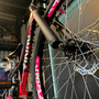 Bicicleta VikingX Tuff 25 Aro 26 Tourney 21v Preto e Rosa