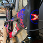 Bicicleta VikingX Tuff 25 Aro 26 Tourney 21v Preto e Rosa