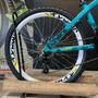 Bicicleta VikingX Tuff 30 Tourney 21v Aro 26 Azul e Verde e Branco