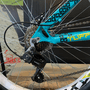 Bicicleta VikingX Tuff 30 Tourney 21v Aro 26 Azul e Verde e Branco