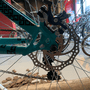 Bicicleta VikingX Tuff 30 Tourney 21v Aro 26 Azul e Verde e Branco
