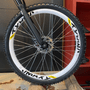 Bicicleta VikingX Tuff 30 Tourney 21v Aro 26 Azul e Verde e Branco