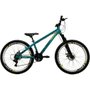 Bicicleta VikingX Tuff 30 Tourney 21v Aro 26 Azul e Verde e Branco