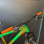 Bicicleta Vikingx Tuff 35 Aro 26 Shimano 21v Verde e Laranja