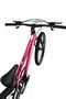 Bicicleta VikingX Tuff 44 Aro 26 Shimano 21v Rosa, Preto e Branco