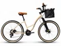 Bicicleta a29 dalannio beach fast shimano tourney 21v t-17 bege/preto
