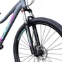 Bicicleta Float Essa 5.0 A29 Shimano 8v Grafite/Rosa/Azul