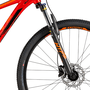 Bicicleta Groove Hype 10 Aro 29 Tourney 21v 2023 Vermelho e Laranja e Preto