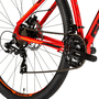 Bicicleta Groove Hype 10 Aro 29 Tourney 21v 2023 Vermelho e Laranja e Preto