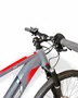 Bicicleta A29 Oggi Big Wheel 8.0 8V Cinza/Vermelho