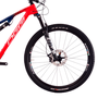 Bicicleta Oggi Cattura Pro T-20 Carbon Aro 29 XT 12v 2023 Vermelho e Azul