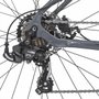 Bicicleta Oggi Hacker Sport Aro 29 Tourney 21v 2024 Grafite e Vermelho e Preto