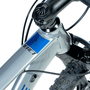 Bicicleta Sense React Pro Aro 29 Cues 9v Prata e Azulㅤㅤ