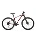Bicicleta a29 sense react pro shimano cues 18v vermelho/laranja