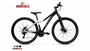Bicicleta a29 Veloforce Kanne 21v Preto/Cinza/Roxo