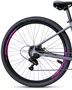 Bicicleta A29 Vibe Shimano 21V Cinza Concreto/Rosa