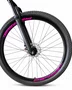 Bicicleta A29 Vibe Shimano 21V Cinza Concreto/Rosa