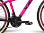 Bicicleta A29 Vibe shimano 21V Rosa/Preto