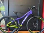 Bicicleta a29 vibe shimano 21v t-15 lilas/amarelo neon