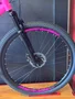 Bicicleta a29 vibe shimano 21v t-15 rosa neon