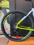 Bicicleta a29 vibe shimano 21v t-19 branca/amarelo neon
