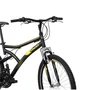 Bicicleta Aro 26 Caloi Andes 21V Preta e Amarela