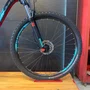 Bicicleta Aro 29 Oggi Big Wheel 7.2 Absolute 12v Preto e Azul - Seminova