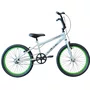 Bicicleta Aro20 Vibe Cross Branco, Preto e Verde