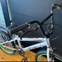 Bicicleta Aro20 Vibe Cross Branco, Preto e Verde